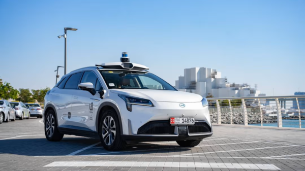 Chinese autonomous vehicle firms race ahead as Gulf states embrace robotaxis