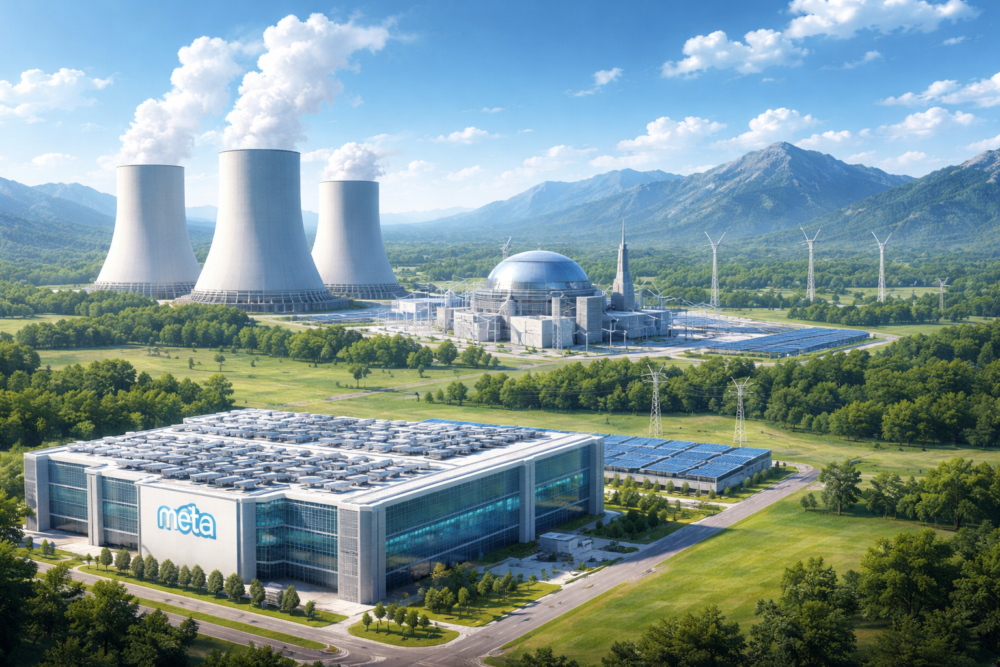 Meta Platforms backs TerraPower nuclear build to power AI expansion