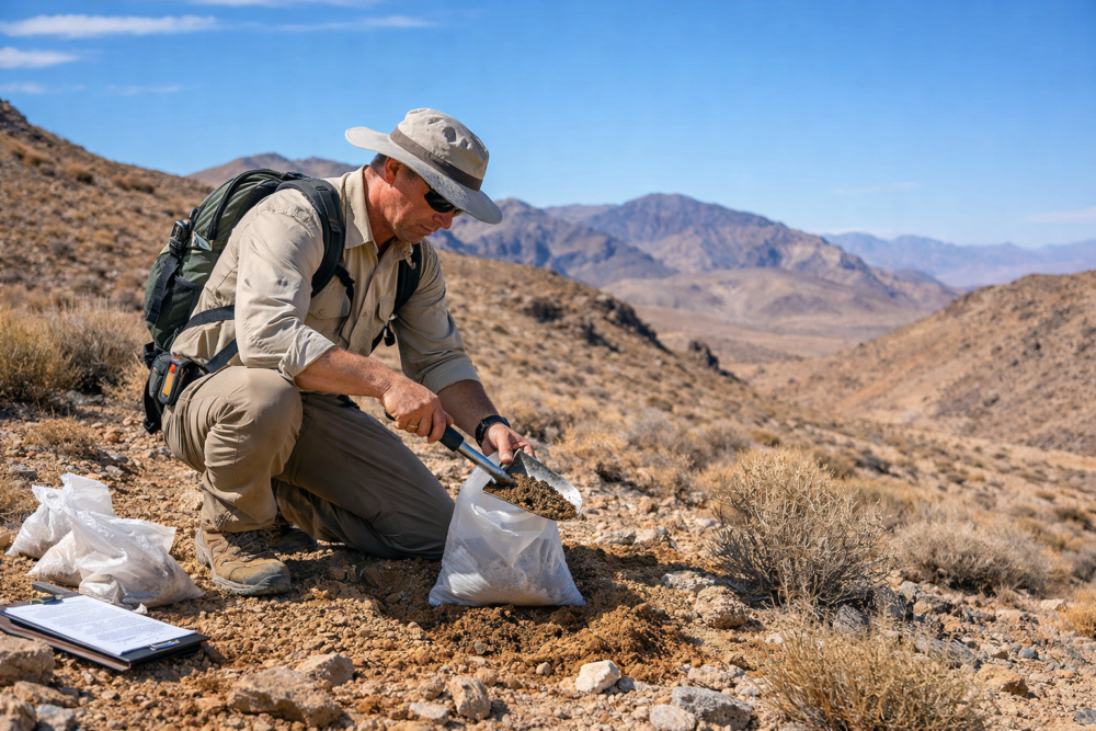Military Metals identifies extended antimony trend near historic Nevada mine