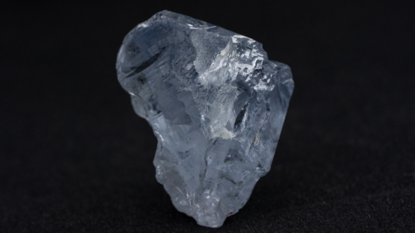 Rare and heavy blue diamond dug up in South Africa