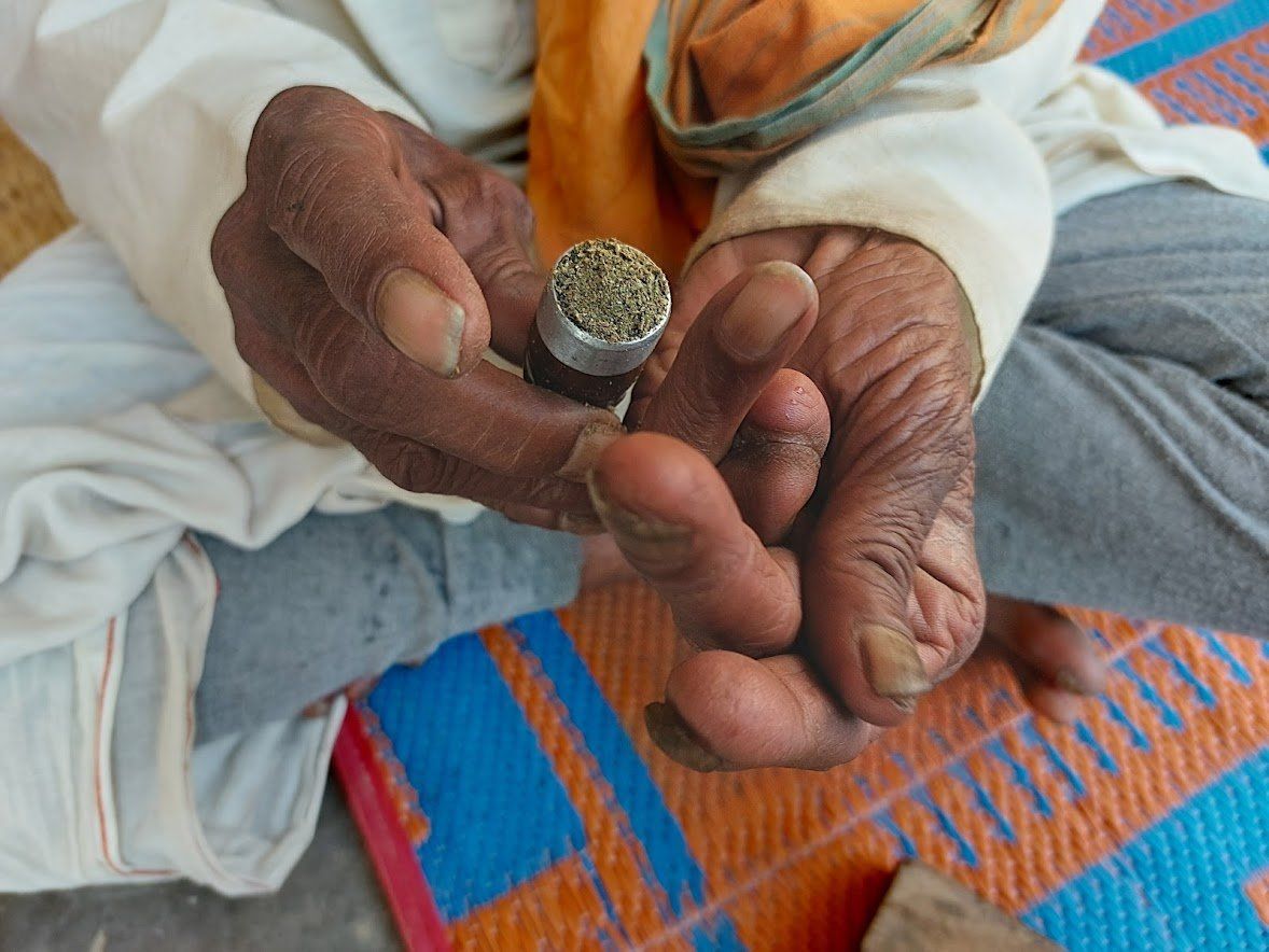 In Nepal, cannabis becomes an acceptable sacred haze on one special day