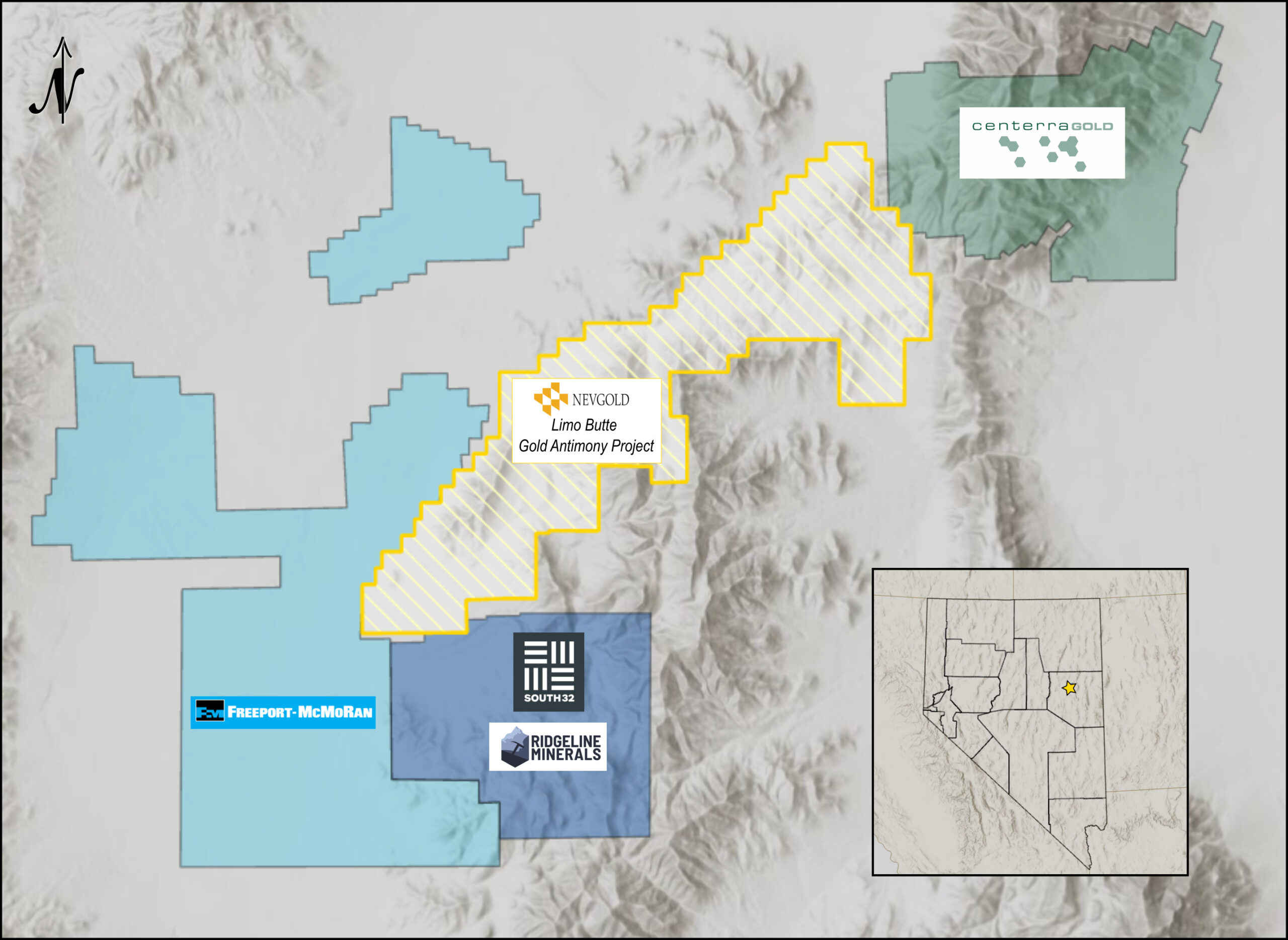 NevGold discovers transformational oxide gold-antimony structure at Limousine Butte