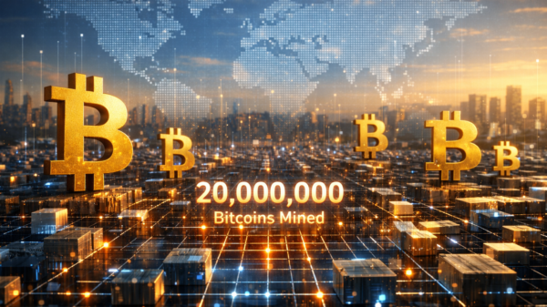 Bitcoin supply passes 20 million milestone with fewer than one million coins left