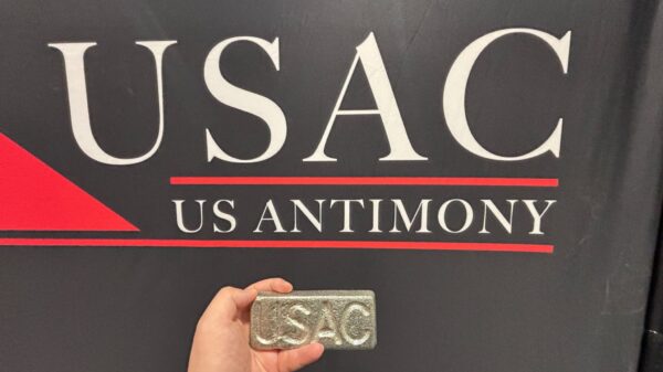 Department of War invests US$27 million into United States Antimony Corp