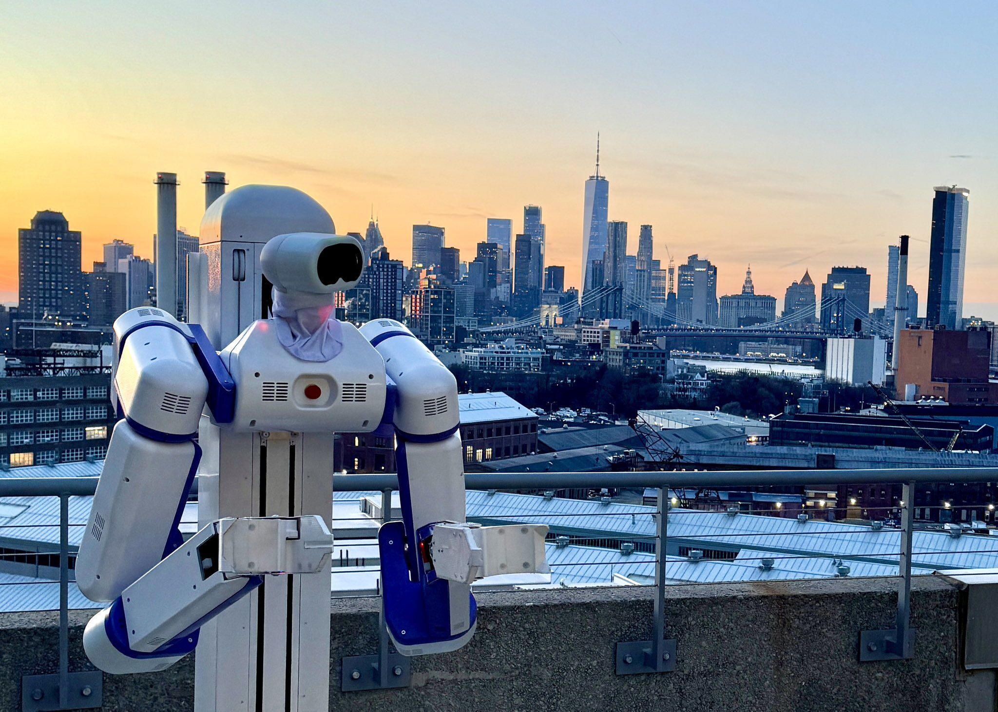 Footage of snow shovelling humanoid robot in New York goes viral