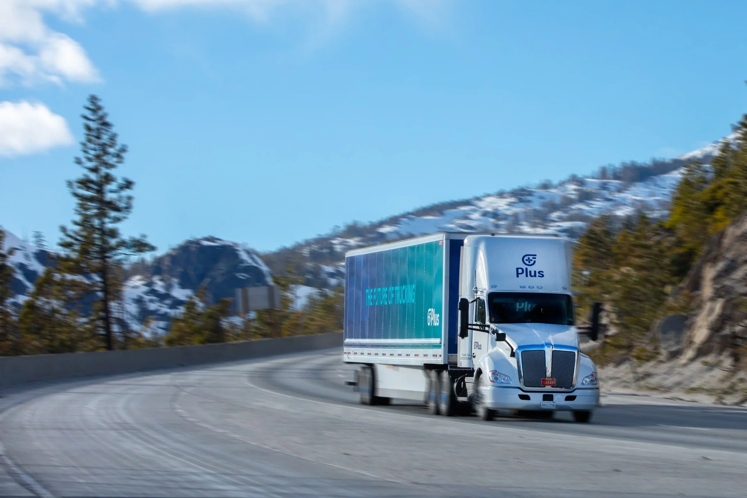 PlusAI unveils its latest and greatest autonomous trucking tech