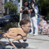 Creepy robo-dog with Elon Musk's face scurries around San Francisco