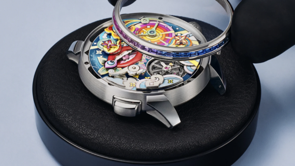 Louis Vuitton's new psychedelic watch turns heads