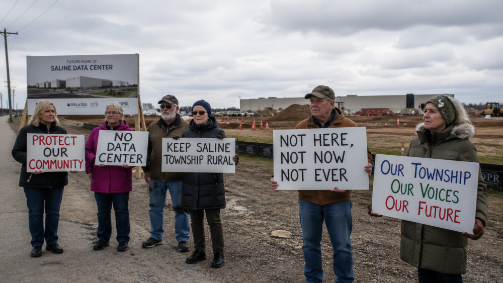 USD$16B Stargate data center project fuels growth and resistance in rural Michigan