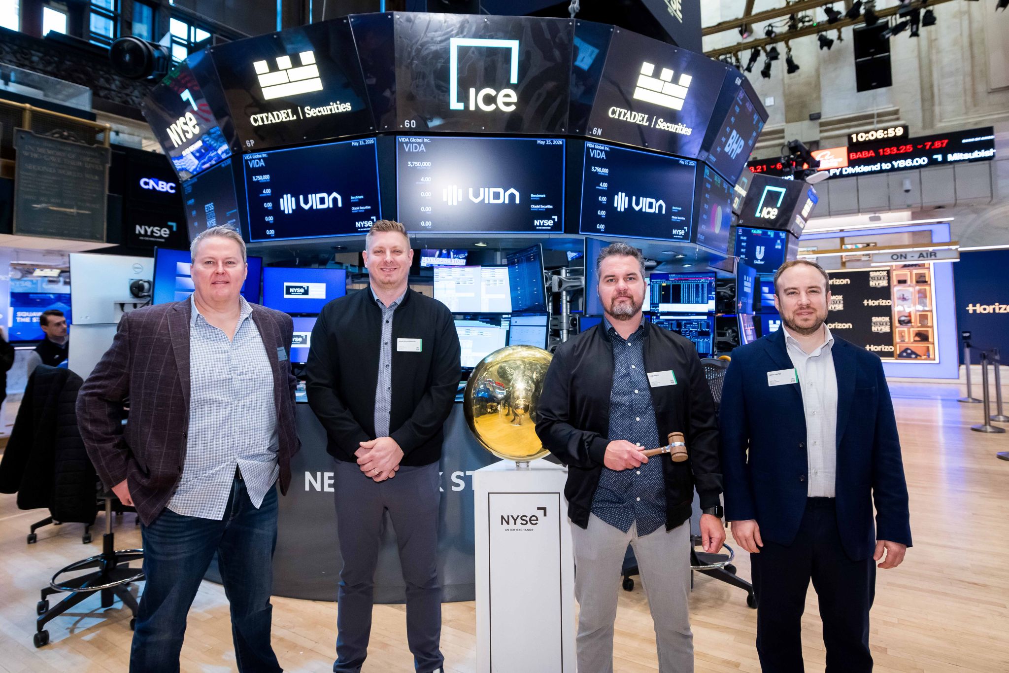 AI company Vida Global sees 81% spike after New York Stock Exchange debut