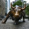 Crazy video shows car exploding near New York's Wall Street bull statue
