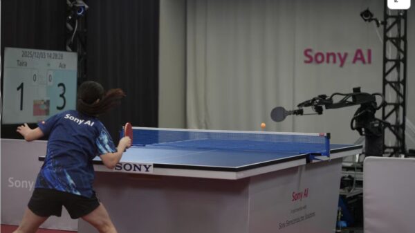 Sony AI's 'Ace' the ping-pong robot is putting professionals to shame
