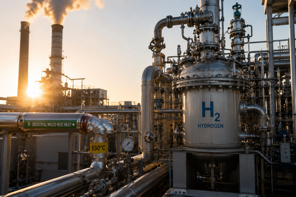 University of Birmingham develops low-temperature hydrogen production method