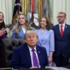 White House vehemently denies napping claims after sleepy Trump image goes viral