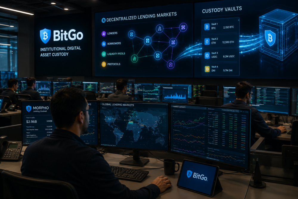 BitGo expands institutional crypto strategy with new DeFi vault platform