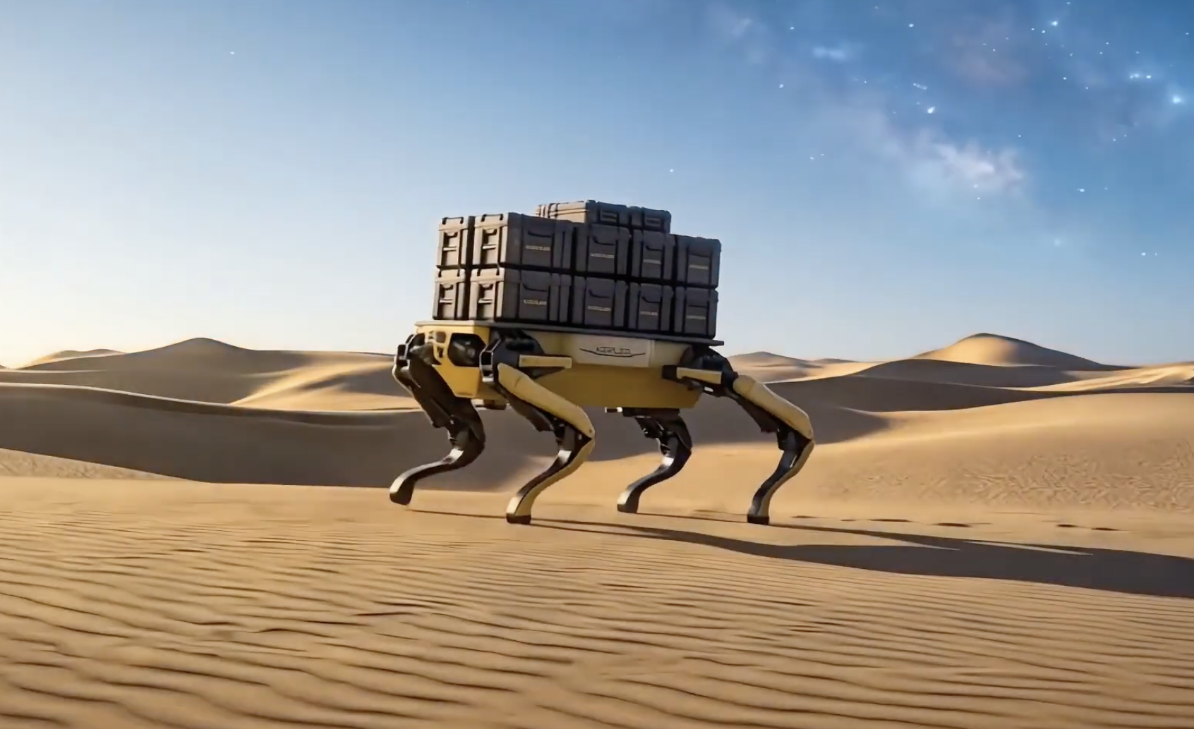 Kepler Robotics unveils heavy-duty quadruped to haul big loads over rough terrain