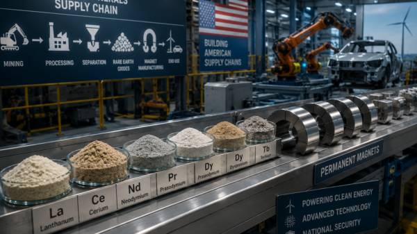 USA Rare Earth advances domestic supply chain with proposed DOE backing