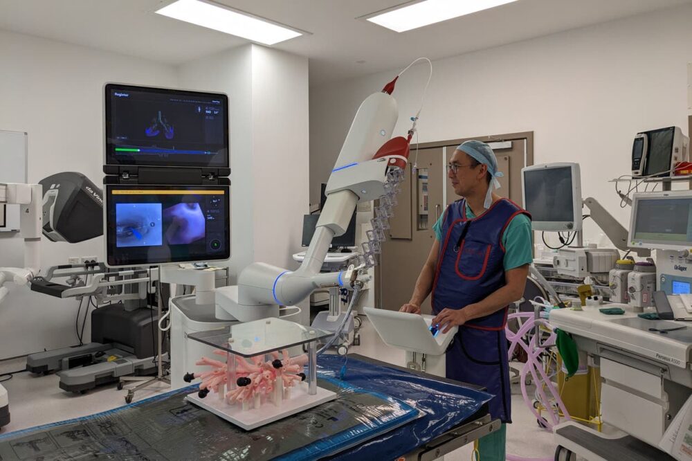 Robotic lung biopsy system brings earlier cancer detection closer to patients