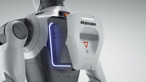 EngineAI humanoid busts a move after landing slick head kick