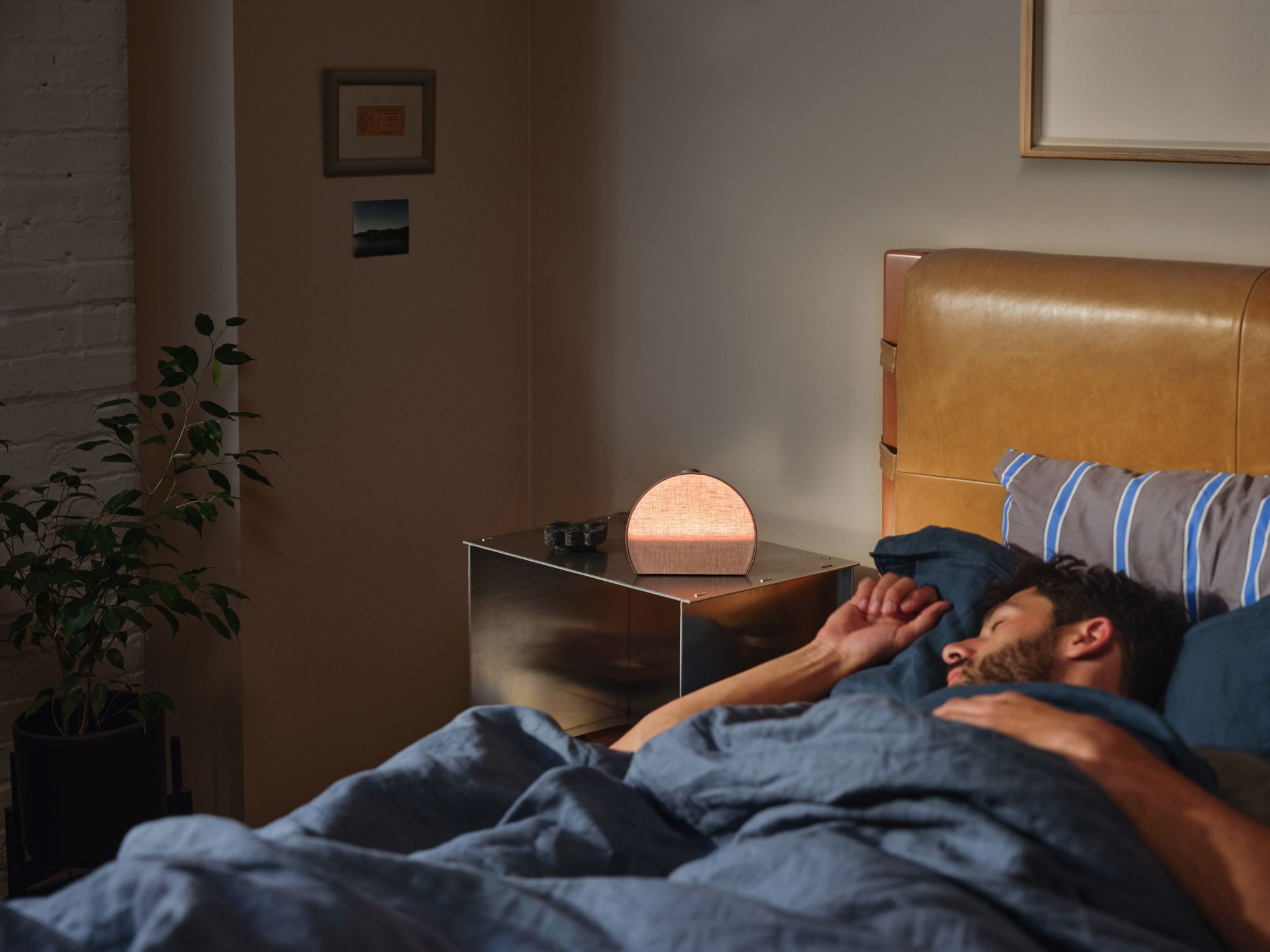 Hatch Sleep Clock tracks rest metrics from your night table