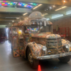 Iconic psychedelic bus prepares to roll out for one last cruise