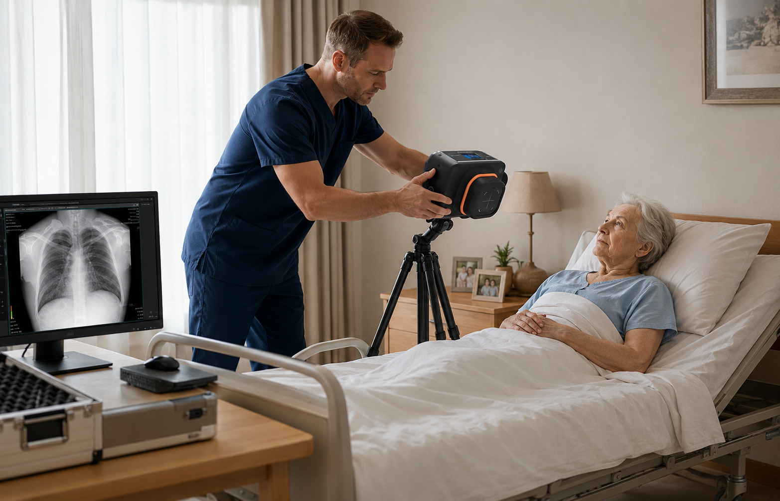 Korean medtech operator Rayence launches portable 'Anywhere' X-ray