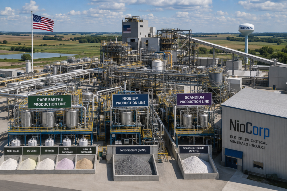 NioCorp expands Elk Creek into eight-mineral project with 40-year mine life