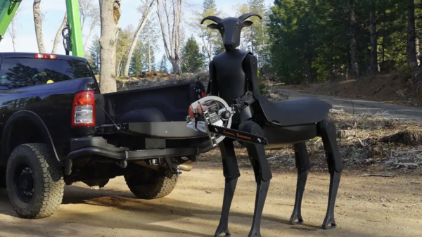 Satyress Robotics creates creepy horned goat quadruped for rescues