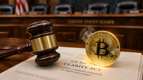 U.S. Senate sets Sept. 15 vote to begin CLARITY Act debate