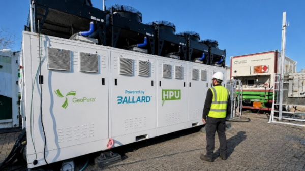 Ballard completes £275M GeoPura hydrogen power acquisition
