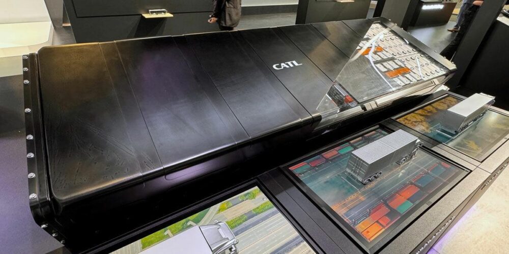CATL unveils TECTRANS II truck battery with 1,000-km range